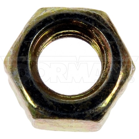 Hex Nut, M5-0.80, Steel, Zinc Plated